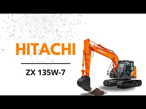 Hitachi ZX 135W-7 Expert Review - YouTube