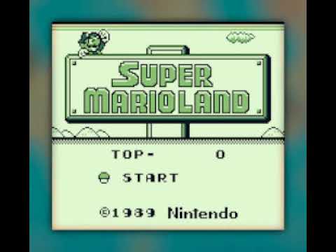 BGM] [GB] スーパーマリオランド [Super Mario Land] - YouTube