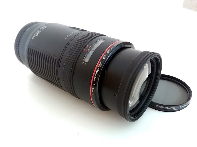 CANON EF 100-300mm F5.6 L TELEPHOTO Auto Focus ZOOM Lens - YouTube