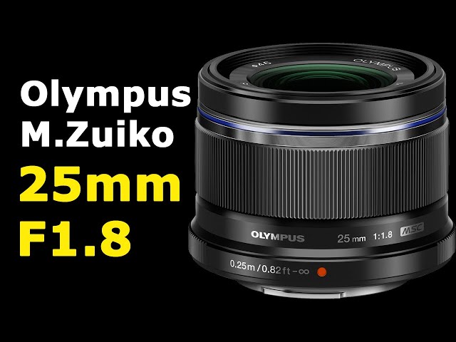 Olympus M.Zuiko 25mm F1.8 - EZ-M2518 - YouTube