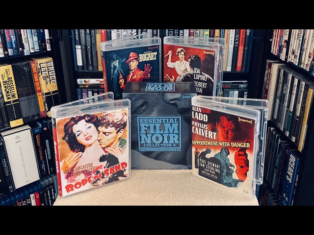 Essential Film Noir Collection 4 - BLU RAY REVIEW + Unboxing