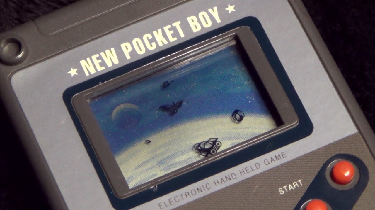 レトロ 液晶ゲーム】ニューポケットボーイ スペースクラッシュ