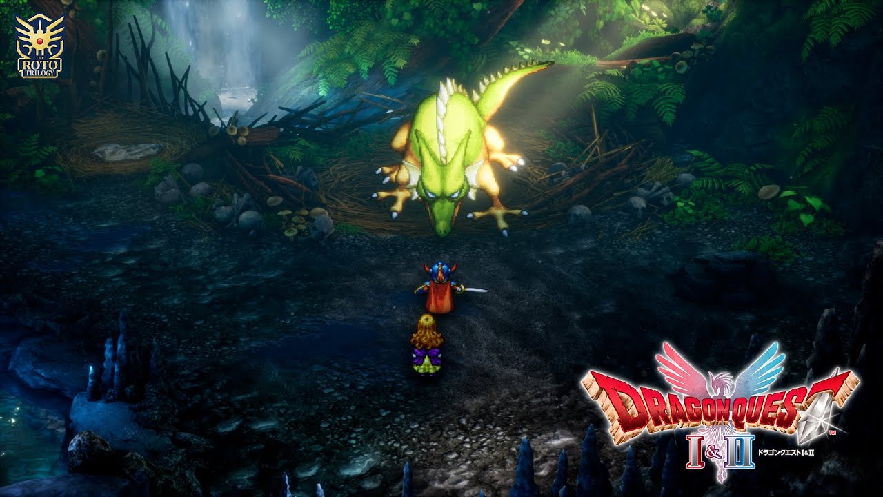HD-2D版『ドラゴンクエストI＆II』発売日告知トレーラー - YouTube
