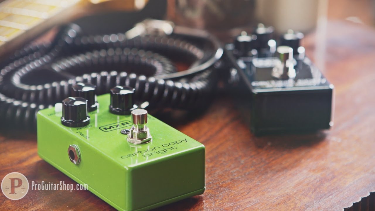 MXR Carbon Copy Bright Demo - YouTube