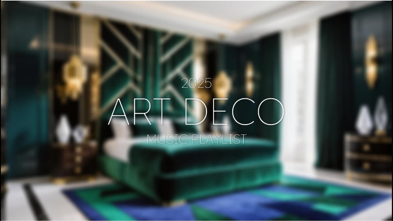 Art Deco Dreams Playlist 2025 | Lounge Music for Design Spaces