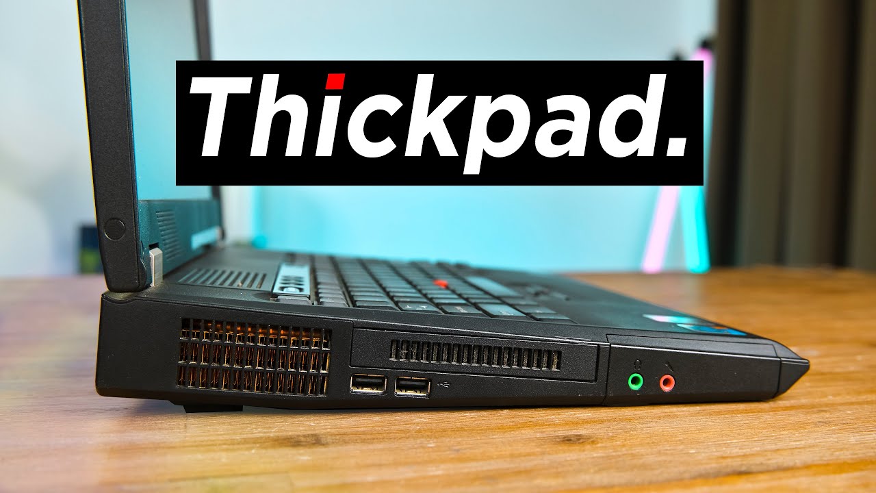 IBM Thinkpad G41 - Restoring A THICK Pentium 4 Laptop! - YouTube