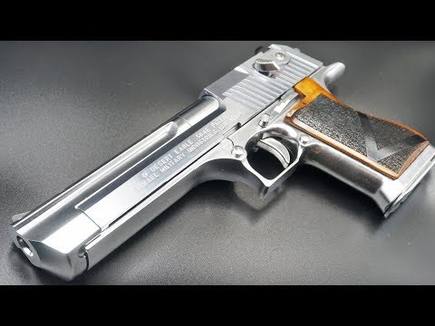 Gas gun] Powerful recoil! Tokyo Marui Desert Eagle 50AE Silver