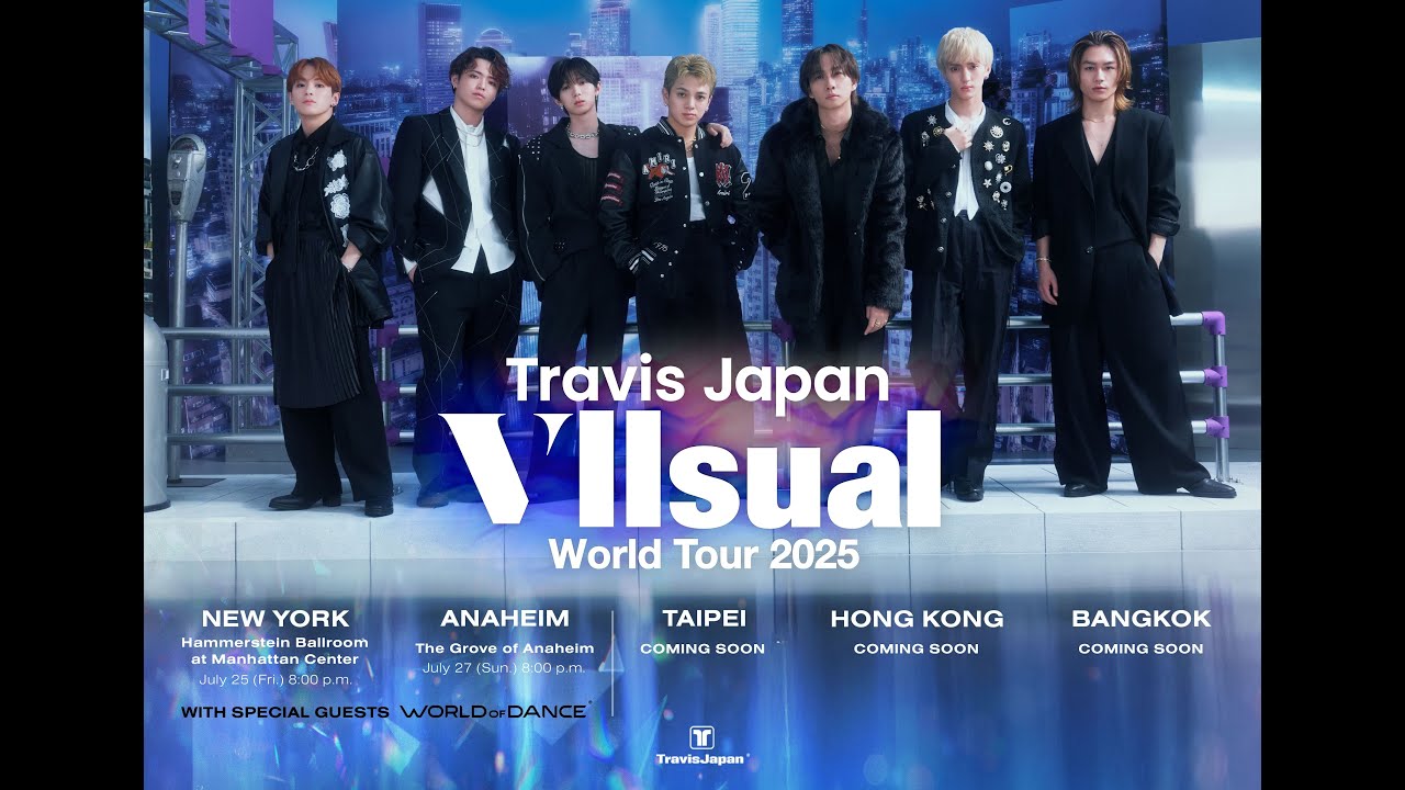 Travis Japan announces 2025 U.S. tour dates & new single 