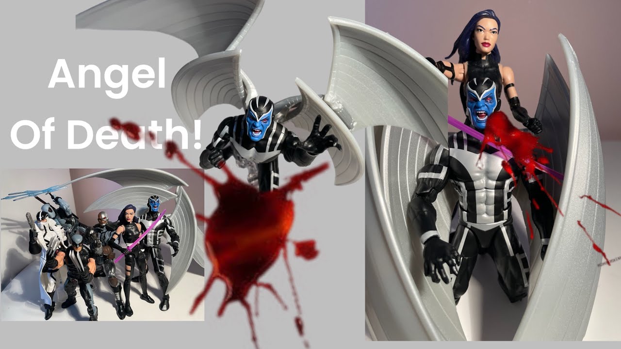 Marvel Legends Archangel Action Figure Review! | X-Force | X-Men