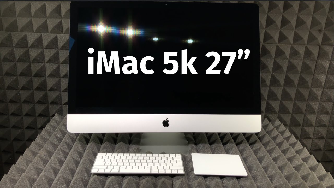 27-inch iMac with Retina 5K display | 3.7GHz 6-core, 8gb DDR4