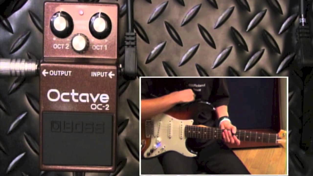 試奏動画】BOSS OC-2 Octave【BOSS COMPACT PEDAL 100th ANNIVERSARY