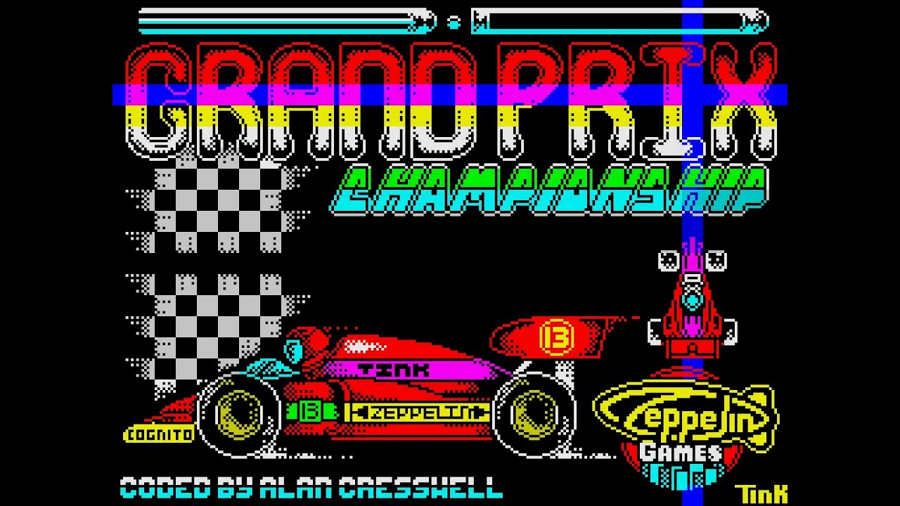 ZX Spectrum Longplay [242] 3D Grand Prix Championship (EU) - YouTube