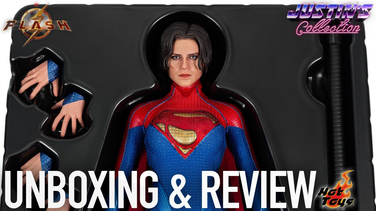 Hot Toys Supergirl The Flash Unboxing & Review - YouTube
