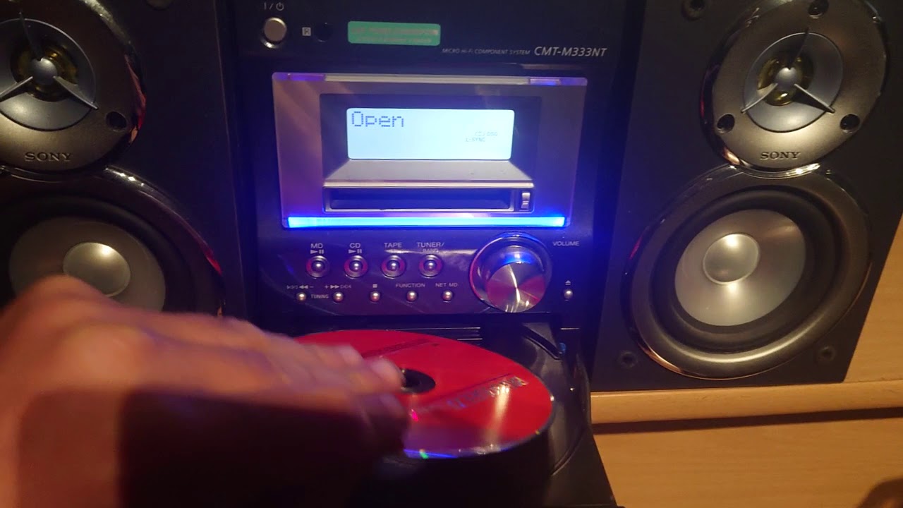 Sony CMT-M333NT Net MD Micro Hi-Fi Component System - YouTube