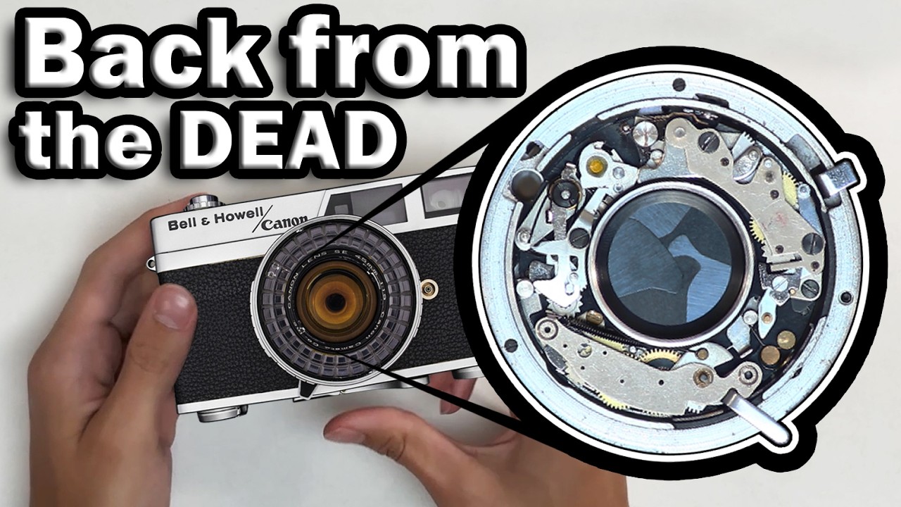 Repairing the original Canonet | Canon Canonet 19 - YouTube