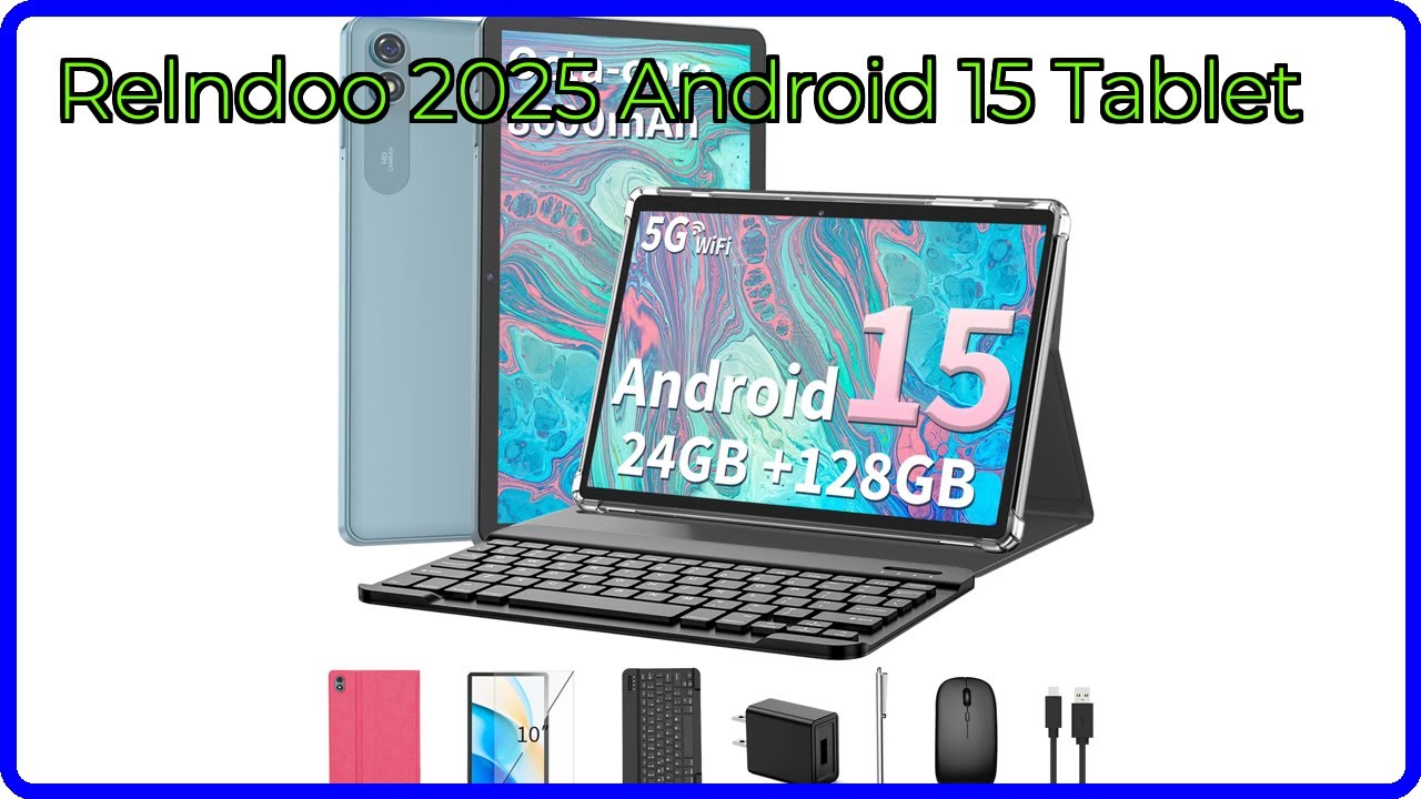 REVIEW (2026): Relndoo 2025 Android 15 Tablet. ESSENTIAL details