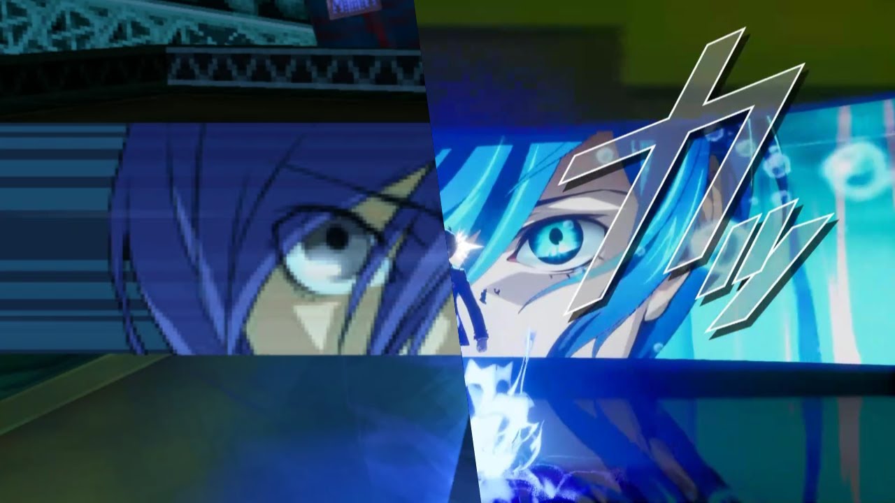 ペルソナ3 新旧比較 主人公「カッ」集 - YouTube