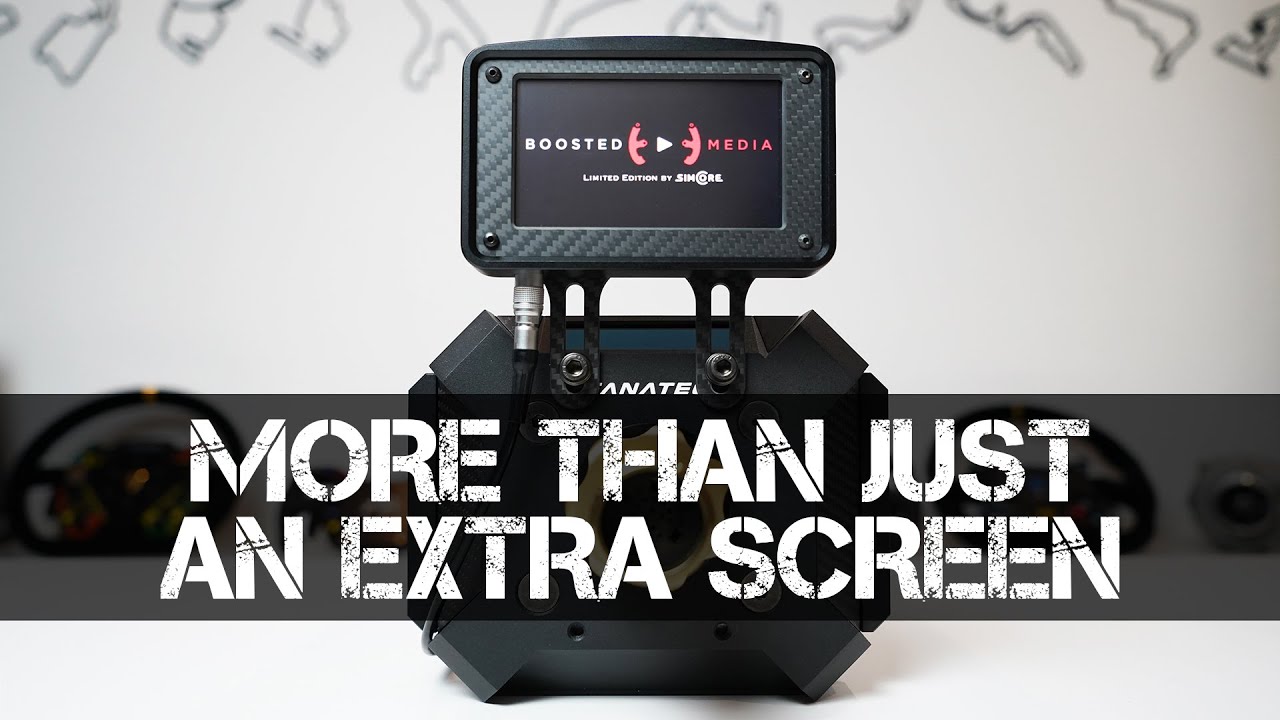 SimCore USBD480 Digital Dash for Sim Racing (Simhub & Z1 Dashboard