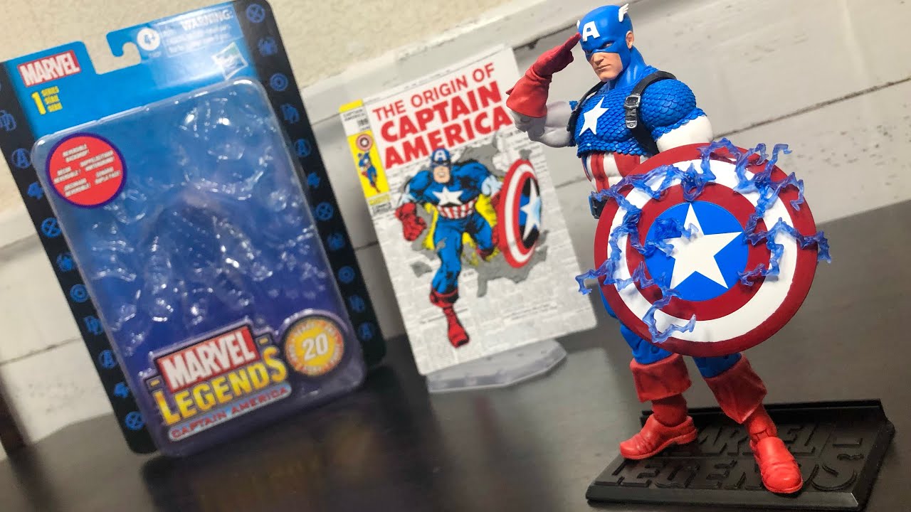 マーベルレジェンド】キャプテンアメリカ20周年記念verレビュー