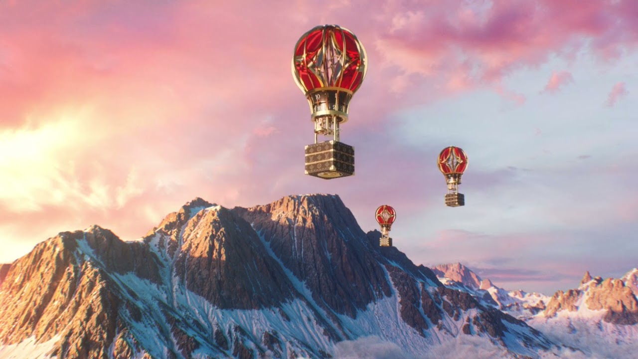 ルイ・ヴィトンからのタイム・オブジェ「 Montgolfière Aéro」～わずか