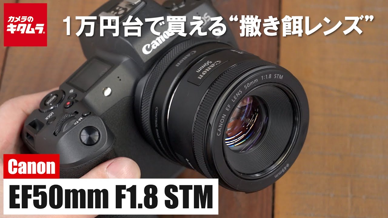 Popular Lens] Canon EF50mm F1.8 STM - Using this large-aperture
