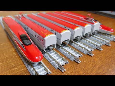 It's finally done! A full E6 series train! The N gauge JRE 6