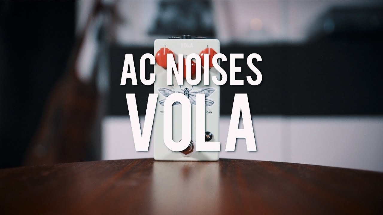 AC Noises Vola overdrive/preamp (demo) - YouTube