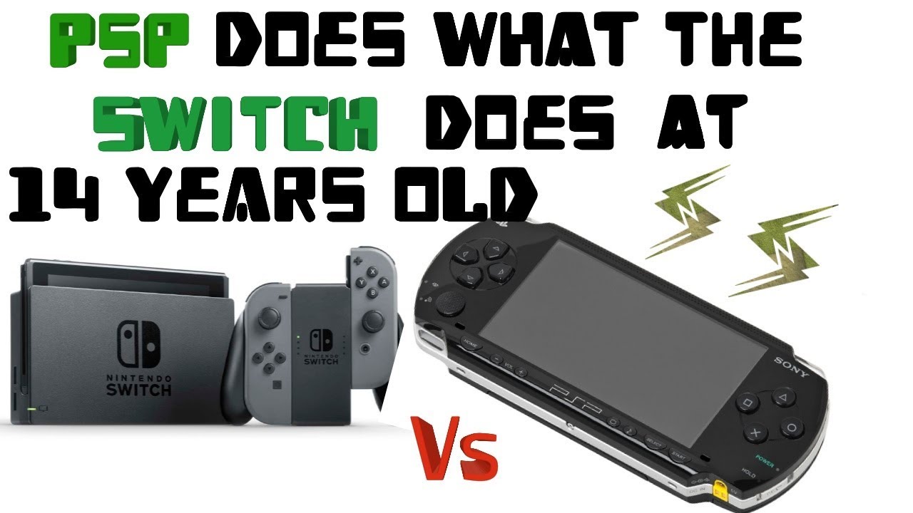PSP VS Switch - YouTube