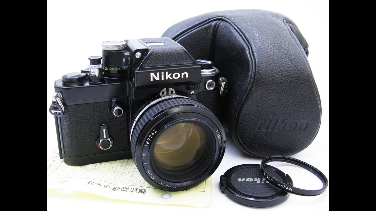 Nikon F2 BLACK Photomic-A + Ai-Nikkor 50mm/f1.2 - YouTube