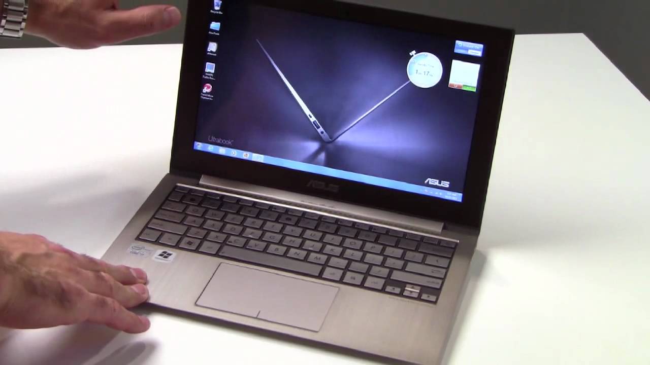 ASUS ZENBOOK UX21E Ultrabook Hands-On Review - HotHardware - YouTube