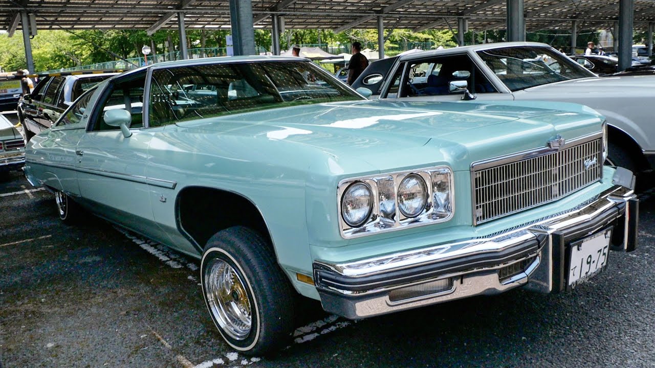 超お洒落なクルマ 1975 Chevrolet Caprice Classic Coupe LowRider