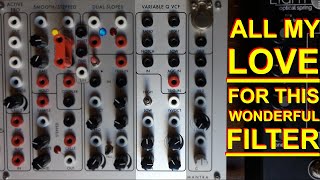 Maybe my favorite filter - a deep dive in the Serge VCFQ by Random