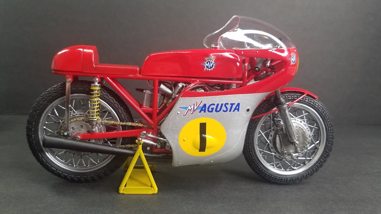 FINAL OF MY MOTORCYCLE GB THE REVELL / PROTAR 1/9 MV AGUSTA RACING