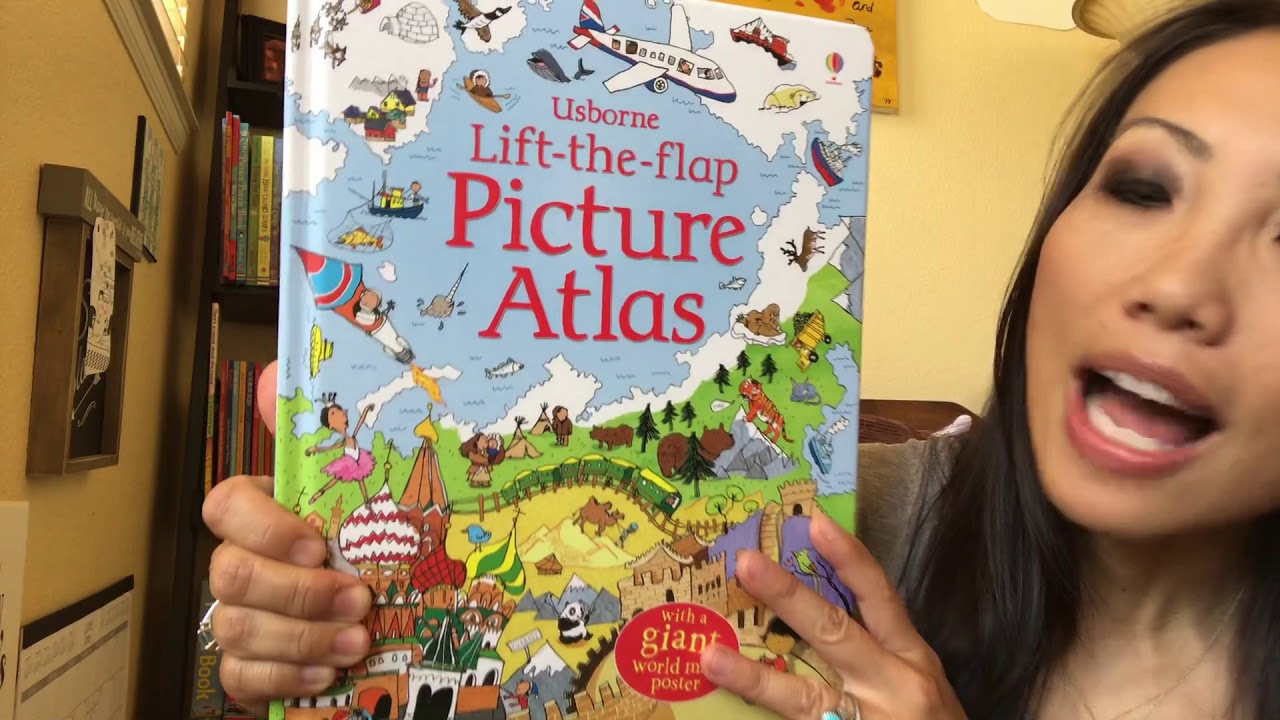 Lift-the-flap Picture Atlas Usborne Books & More - YouTube