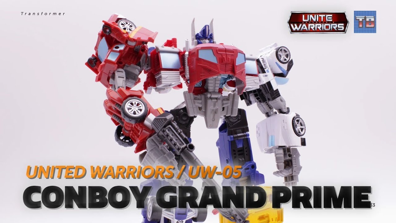 Transformer Unite Warriors CONBOY GRAND PRIME(Optimus Maximus) UW