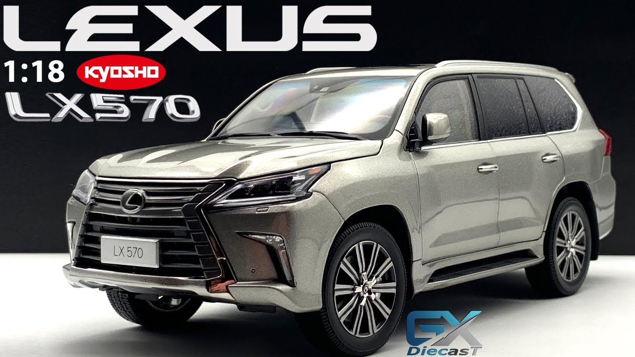 1/18 Kyosho Lexus LX570 (Sonic Titanium) - YouTube
