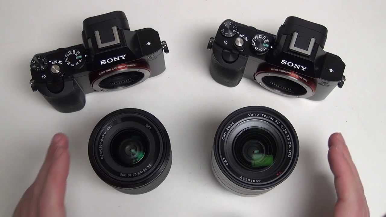 Sony SEL2470Z vs SEL2870 - YouTube