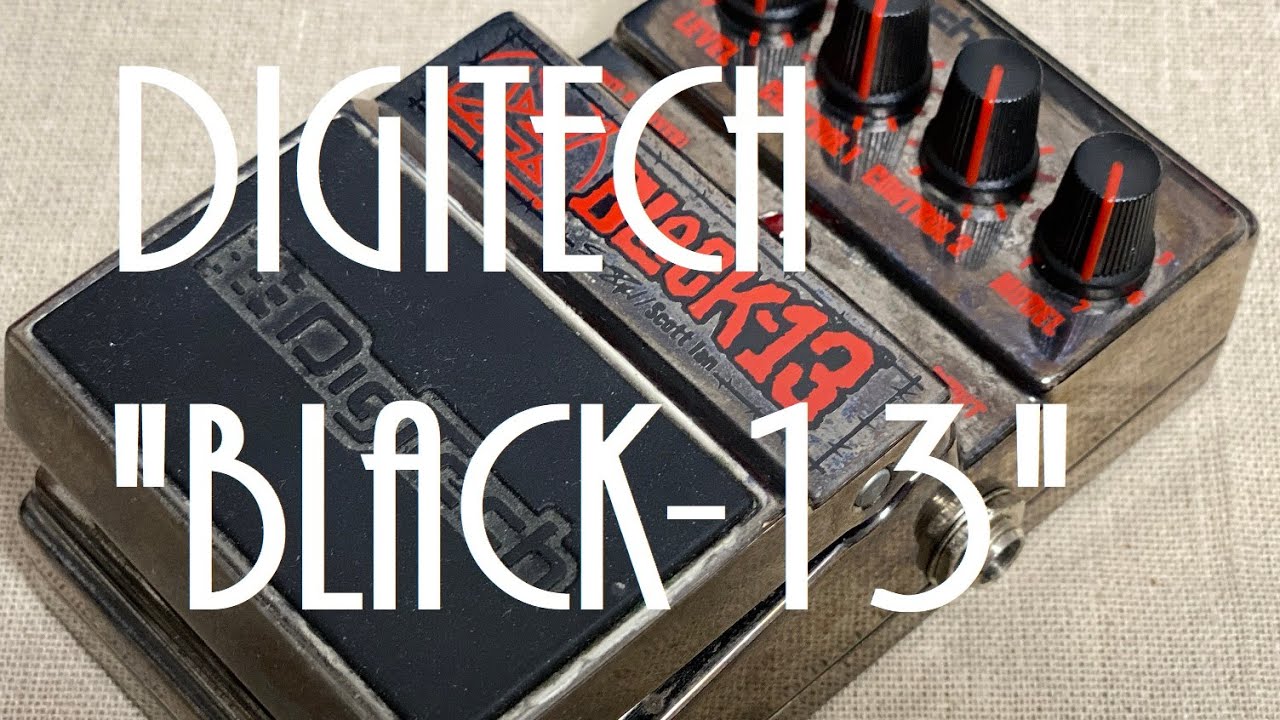 希少品】Digitech Black-13 Anthrax Scott Ian 希少品】Digitech Black