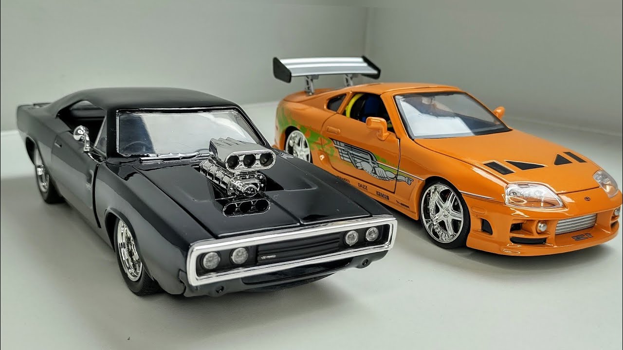 Toretto & Brian, Dodge Charger vs Toyota Supra, Fast and Furious 1