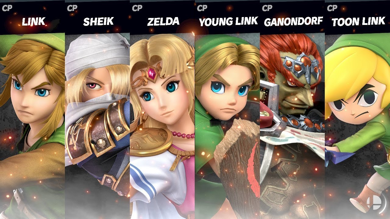 大乱闘スマッシュブラザーズSPECIAL - ゼルダの伝説(前編) - YouTube