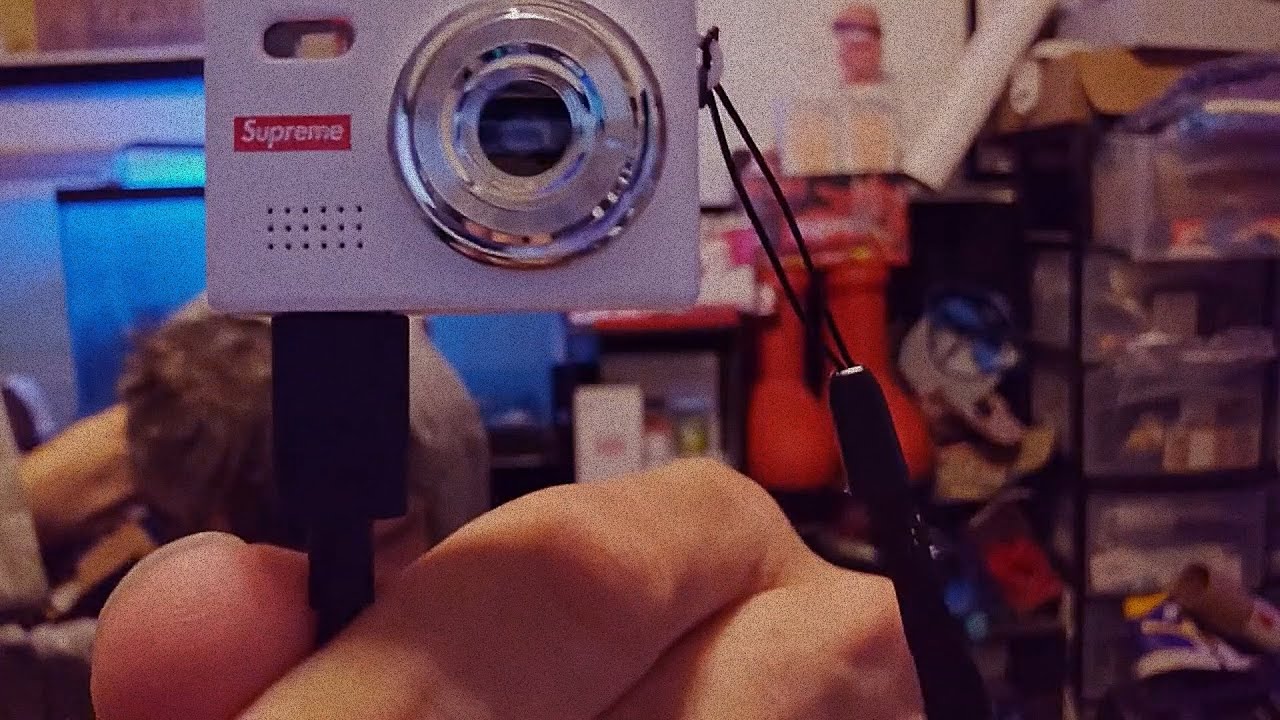 SUPREME mini Camera Keychain | with SJC - YouTube
