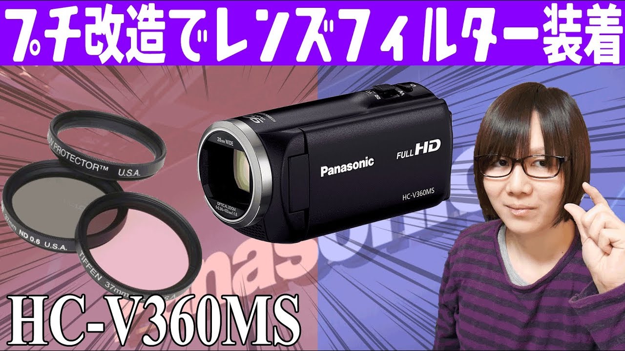 Easy! A little modification to attach a lens filter to a digital