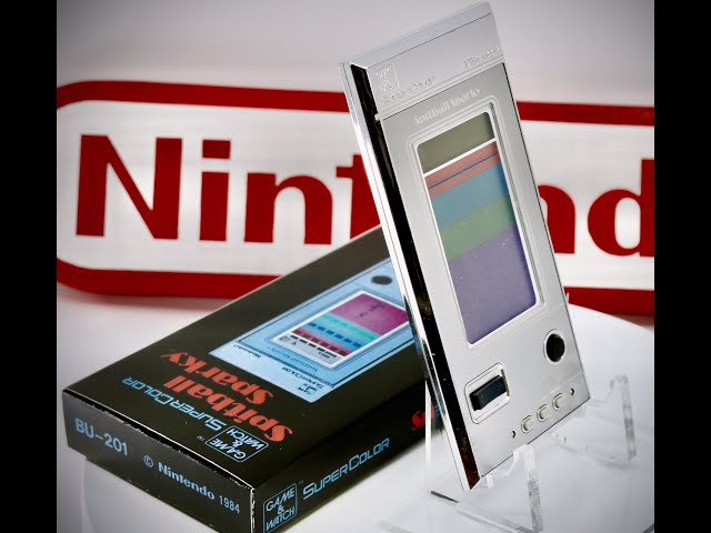Episode 63 - Nintendo Game & Watch Super Color Series Spitball