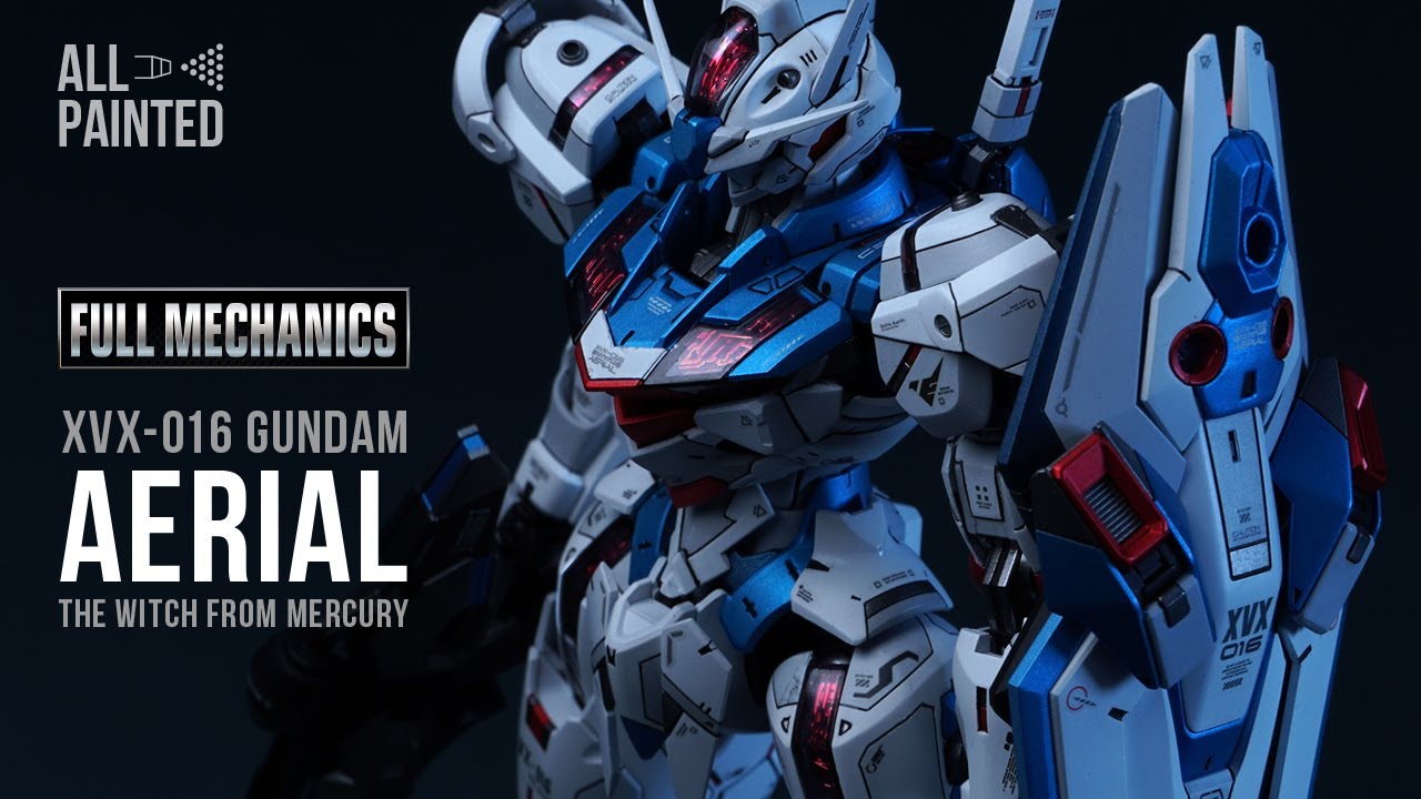 026【ガンプラ全塗装】FM GUNDAM AERIAL（フルメカニクス ガンダム