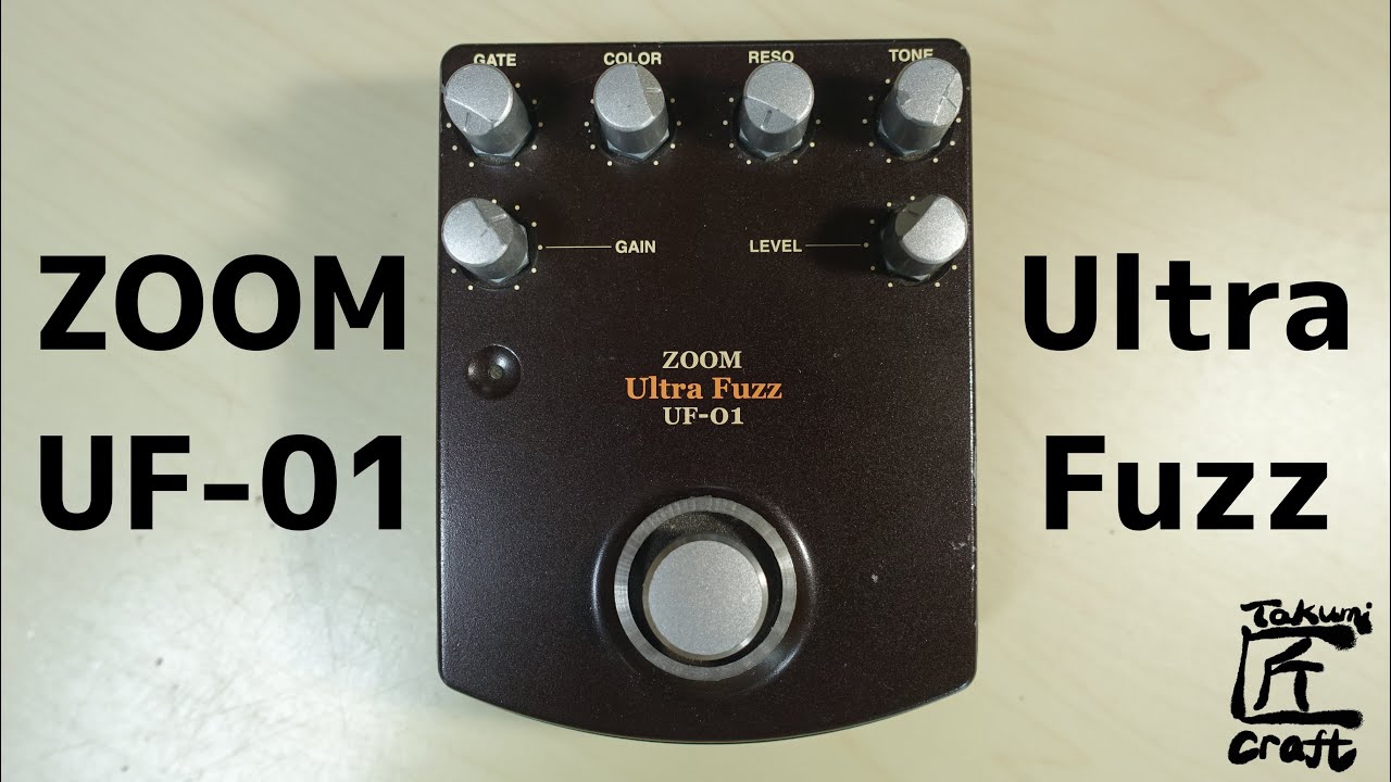 Zoom UF-01 Ultra Fuzz - YouTube