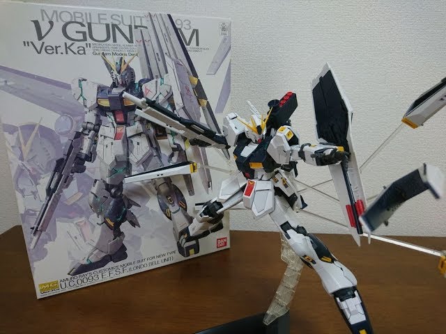 Bandai's Amazing Mechanism) MG Nu Gundam (New Gundam) Ver.Ka