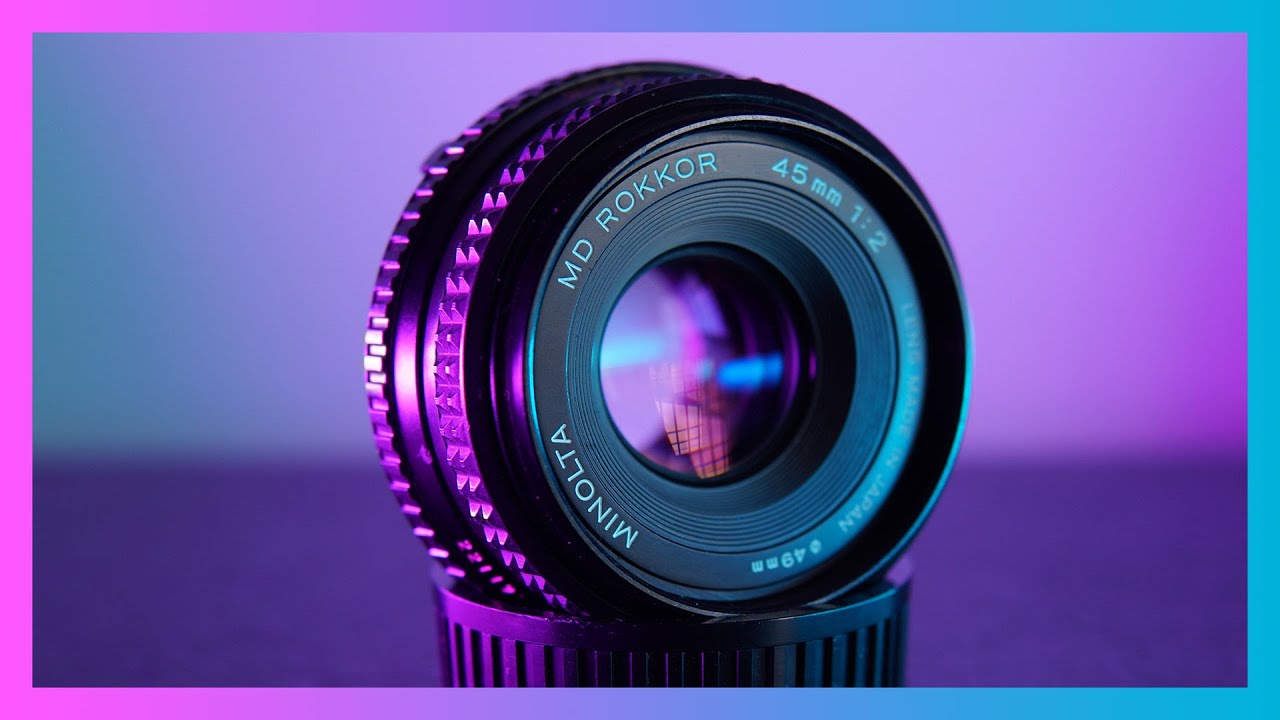 What is the point of this lens? Minolta MD Rokkor 45mm f2 classic