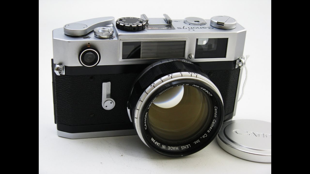 CANON 7SZ + Canon 50mm F1.2 - YouTube