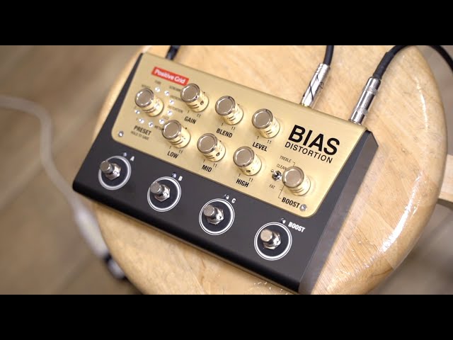 Positive Grid「BIAS DISTORTION」を弾かせていただきました！！ - YouTube