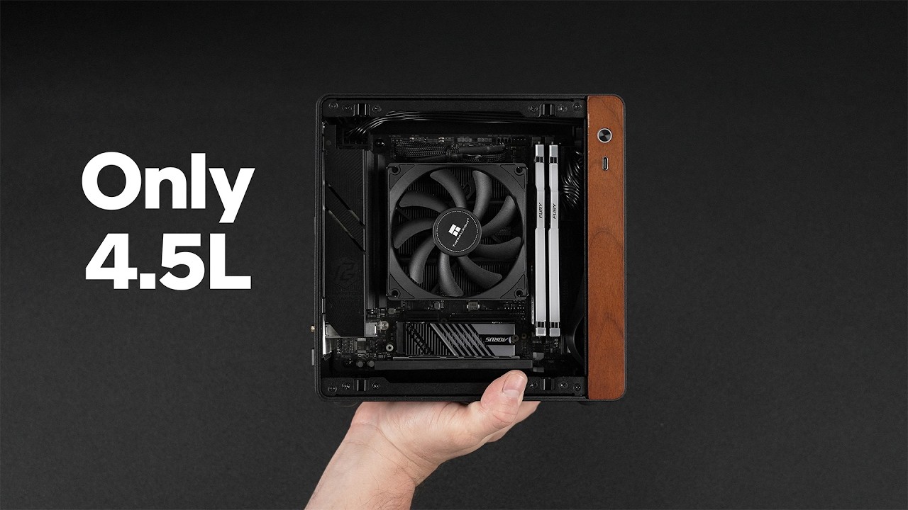 The New JONSBO NV10 Is Almost The Perfect SFF Mini ITX Case! - YouTube